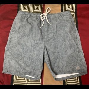 Element Men’s Gray Shorts Size Small Waist 16”